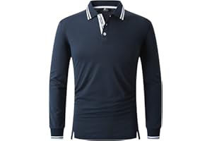 LLdress Polo Homme Slim Fit Basic Polo Homme Manches Courtes T-Shirt pour Homme Été