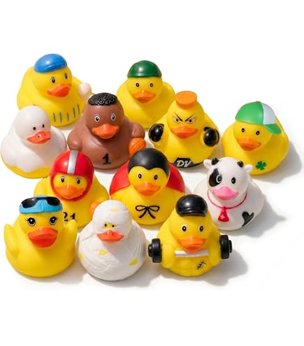 Mini-Enten Set 100 Stück Harz AiQInu 100er Set Mini-Enten Aus Harz – 6 Farben, Glitzernd, 1,6–1,8 Cm, Für Aquarien, Gärten & Miniatur-Landschaften