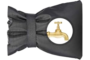 KGDUYC Housse pour Robinet Extérieur - Protection Imperméable pour Robinet de Jardin Contre Le Gel en Hiver
