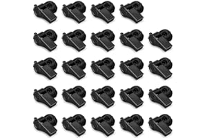 Hipat, Fischietto Sportivo con Cordino, Suono Forte, squillante e nitido, Confezione Multipla, Perfetto per Allenatori e arbitri Ufficiali