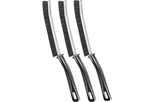 ArobiaSB 3PCS Crevice Cleaning Brush, Bathroom Tile Groove Gap Cleaning Brush, scrubbing brush, sonic scrubber, grout cleaning brush, Ultimate Cleaning Tool for Windows, Grout and Small Spaces