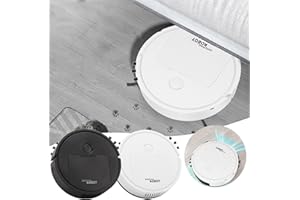 GENERIC Household Robotic Vacuum Cleaner, Mini Home Intelligent Silent Cleaning Products Gift, Automatic Mopping Vacuum Sweeping Robot, for Daily Cleaning, Pet Hair, Dirty Footprints