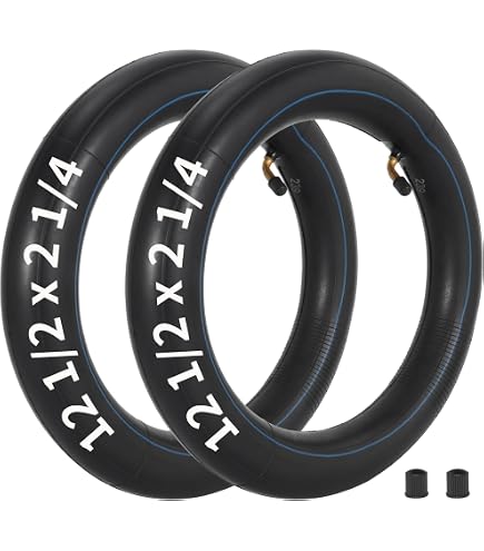 Paire De Pneus Vélo PRO+ 12 1/2 X 2 1/4 - Noir/Blanc - P-1071