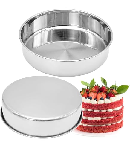 Moule à Gâteau Gobel Rond Fer Blanc - 180x153x45mm, Made In France, Max 250°C
