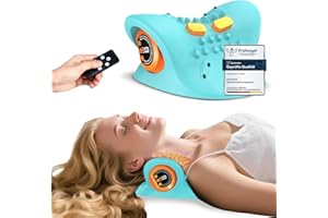 EPROICKS Masseur Cervical,Appareil de Massage Cervical Chauffant, Appareil de Massage Electrique,Soulage les Douleurs et les Raideurs Musculaires de la Nuque, Convient aux Hommes