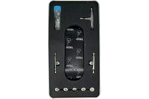 LEEFAI Pro Fingerboard Set up (Complete) Handmade Maples Wood 5 Plys 34 * 98mm Op3ra V1 -Medium Concave Medium Kick -UV Printing Graphic-The Stamp