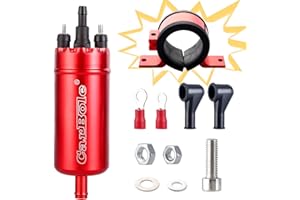 CarBole Elektryczna pompa paliwowa 12 V, pompa diesla 250 bhp, uniwersalna zewnętrzna pompa paliwowa, zastępuje 0580464070 i inne produkty