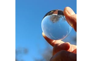 CATERPILLAR RED 2 x 50mm Polished Clear Plastic Sphere Transparent Acrylic Solid Spheres Balls + Storage Pouch