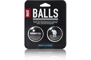 Beast Balls - Deodorizing Balls for Shoes Closets Offices Gym Bags Bathrooms Sneakers Boots Lockers Air Fresheners - Beast Blue Long Lasting Premium Natural Scent by Tame the Beast