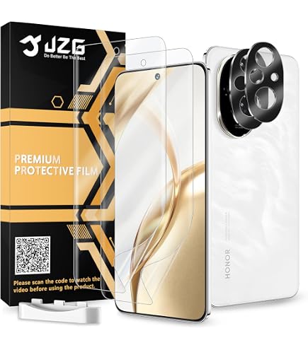 Ibywind Per Honor 400 Pro 5G, 2 Pezzi Pellicola Protettiva+1 Pezzo Protezione Fotocamera +1 Pezzo Film Posteriore,Pellicole TPU Flessibile[Non