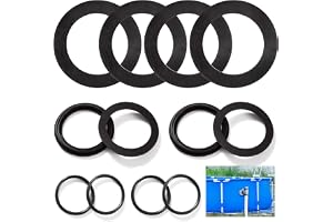 YIXISI 12 ST 25076RP Pool O-ring tätningsringar, Kompatibel med Intex Pool kolvventiler 10745, 10262, 10255