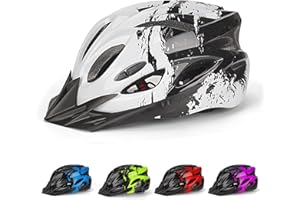 MOPLASZ Casco per Bambini 50-59CM Casco Bici Bambino per ragazzi ragazze con Visiera per Scooter BMX Scooter Roller Ride Regolabile per 5-15 Anni
