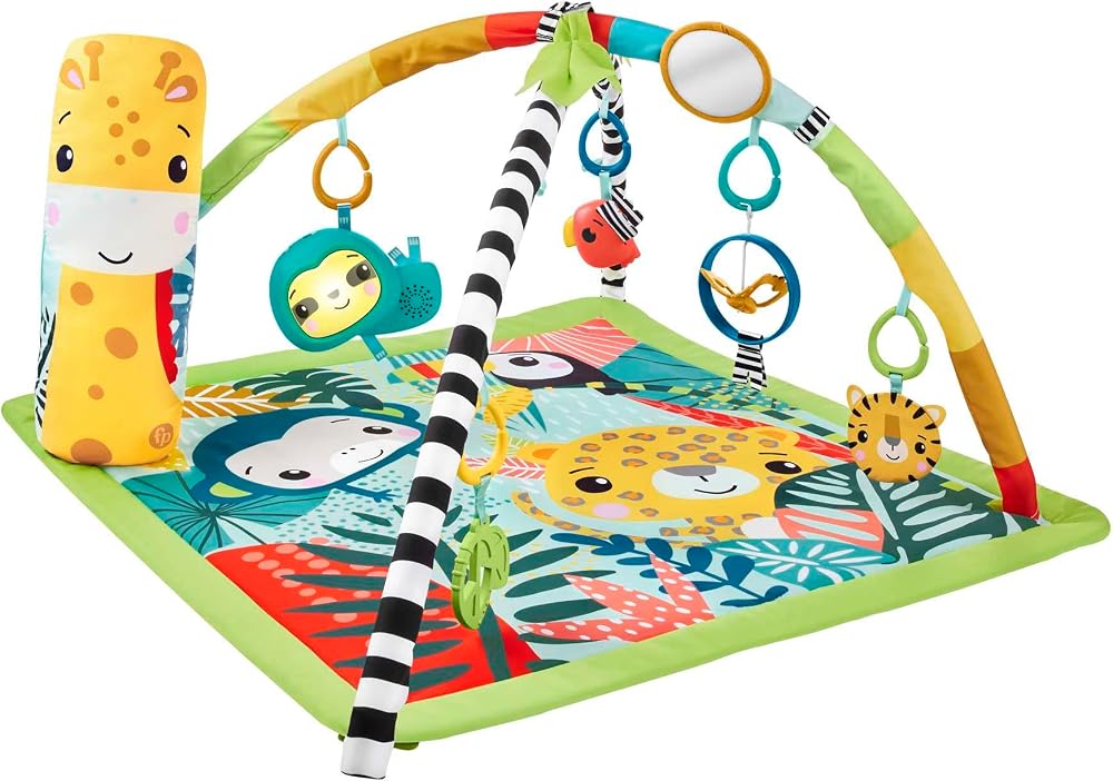 Fisher-Price® 3'ü 1 Arada Yağmur Ormanı Jimnastik Merkezi