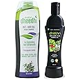 Dhathri Hair Care Plus Herbal Oil 100ml & Dhathri Anti Hairfall Shampoo 200 ml |Ayurvedic Hair Oil for Hair Fall and Regrowth|Ayurvedic Shampoo for Hair Fall Control|Herbal Shampoo and Hair Growth Oil Combo