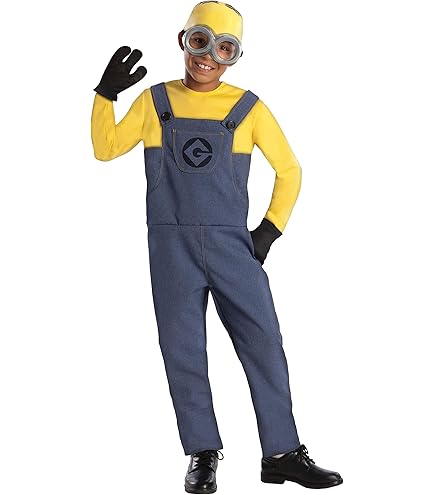 Rubies Officiële 610784M000 Medium Childs Jongens Minion Bob Kostuum Despicable Me Halloween