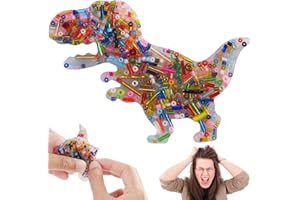 MOZKKIZ Dinosaur Picky Pad Anti Stress Spielzeug, Picking Pad Stress für Erwachsene & Kinder, Sensorisches Spielzeug für Anti Skin Pickin, Skin Picking Fidget Toy, Skin Picking Fidget Toys for Antistress
