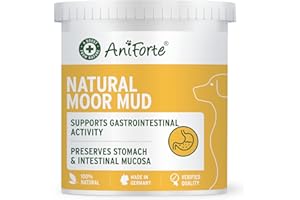 AniForte Tourbière médicinale pour chiens 1,2kg - Améliore la qualité des selles, la digestion, le système immunitaire, l'activité gastro intestinale, naturelle pour chiens, soutien en cas de diarrhée