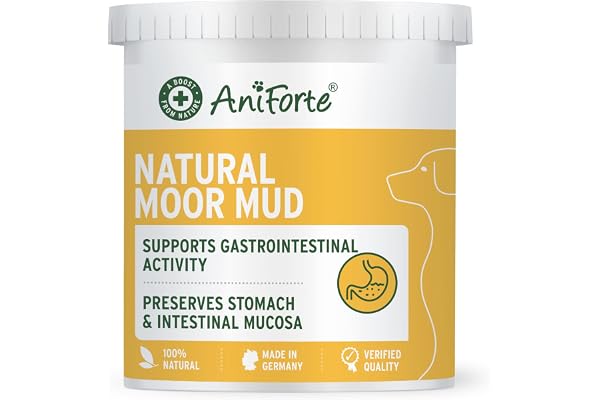 AniForte naturlig moor för hundar 1,2 kg - Förbättrar avföringstillstånd, matsmältning, immunsystem, gastrointestinal aktivit