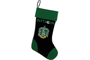 Cinereplicas Harry Potter - Weihnachtsstrumpf - Offizielle Lizenz (Slytherin)