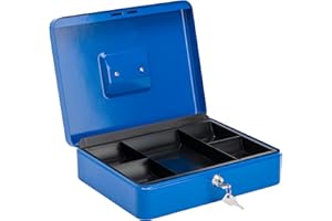 BURG-WÄCHTER Burg Wachter CB04BL Cash Box, Blue, 300 x 90 x 240mm