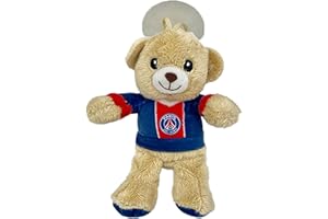 PARIS SAINT-GERMAIN PSG Ourson Peluche en Maillot Ventouse - 15 cm - Collection Officielle Paris Saint Germain