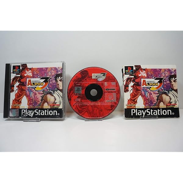 Street Fighter Alpha 3【中古・PAL版・PS欧州版】 Street Fighter Alpha 3 Max Playstation PSP - game, booklet