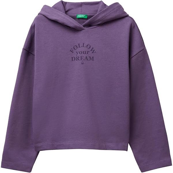 United Colors Of Benetton G/C M/L 3uhrc10at, Maglia Di Tuta Bambine E Ragazze, Lilla 8k1, 120