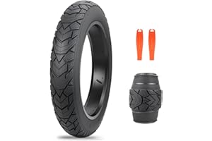 ZUKKA Pneus de VTT Fat Bike 20/26 x 4,0" - 20/26" - Robuste - Rainures profondes - Pliable - Remplacement tout terrain