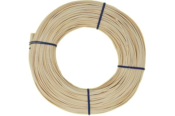 500g Rotin naturel ruban bleu meilleure qualité différents diamètres (2,0mm)