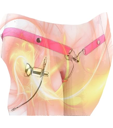EVANEM Cage Plate Invisible – Métal Inox, Ceinture Élastique, Design Ergonomique – Pour Sissy Et Gays