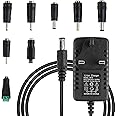12V 1000MA Charger for Kids Electric Car DC 12v Battery Power Supply Charger for Ride on Car Kids' Electric Quad Bikes Motorbike Scooter Ride-Ons Toys Led Strip Lights Audio Video Etc 12V Device