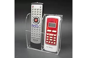 Lamavido® Supporto del telecomando, Telecomando montaggio a parete, trasparente acrilico Storage Box