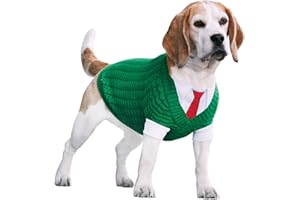 URBANPUP Wallace & Gromit's Urban Pup Wallace Dog Sweater (Large - Dog Body Length: 14" / 35cm)