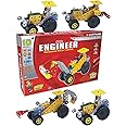 SARTHAM Construction Set, Age 8+ | Mechanical and Engineering Toy Set for Kids | DIY Educational Puzzle Kit for Kids | 105+ Pieces and 10 Models | Multicolor