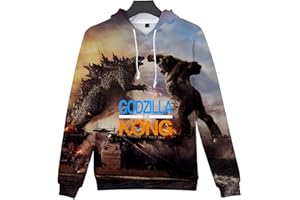 Silver Basic Sudadera con Capucha Dragón para Niños Dinosaurio Monstruo Coplay 3D Sudadera para Fans Halloween Disfraz