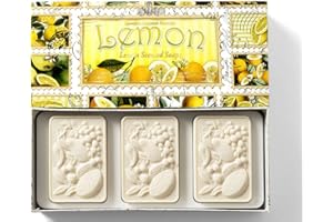 Saponificio Artigianale Fiorentino, Limone, set di 3 saponette da 125 g