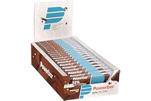 ‎POWERBAR Powerbar - 52% Protein Plus - Chocolate Nut - 20x50g - High Protein Low Sugar Riegel