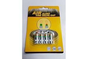 PSL Pneumatico Auto Pressione Pneumatici Monitor Valvola Stelo Tappi Sensore Indicatore 3 Colore Eye Alert 4 Pz