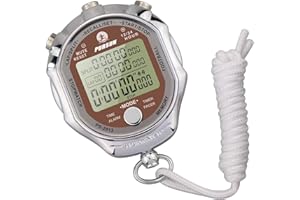 LAOPAO Stopwatch,Digital Display 1/1000 seconds Precision Electronic DigitalTimer waterproof Outdoor Sports