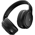 boAt Rockerz 430 w/ 40mm Drivers, Beast Mode w/ 40ms Latency, 40hrs Playback, ENx Tech, Voice Assistant, BTv5.4, Adaptive Fit & Easy Access Controls, Bluetooth Over Ear Headphones(Black Sabre)