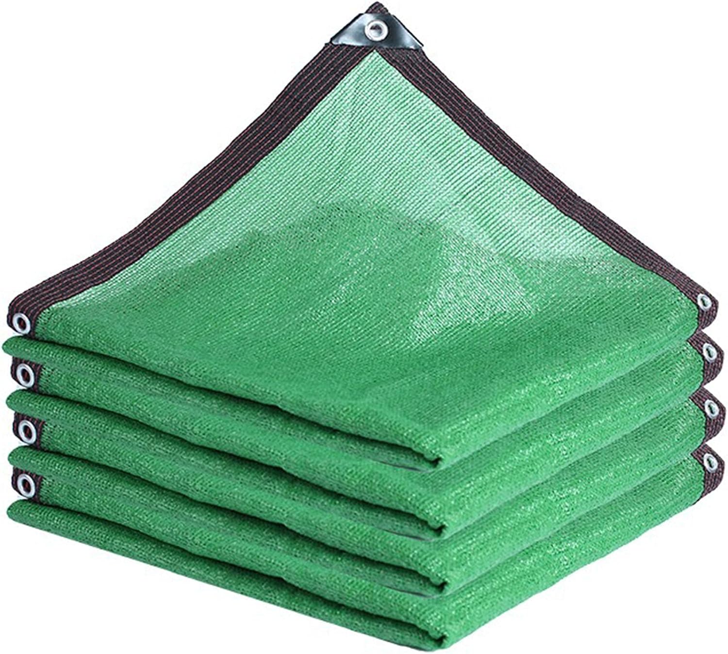 PañO De ProteccióN Solar Cinta Adhesiva Ojales Sombra Resistente A Los Rayos UV Red Sombra Verde para Invernadero,Cobertizo Estacionamiento,Patio JardíN O Perrera 12 Pin (5mx8m/16.4ftx26.3ft)