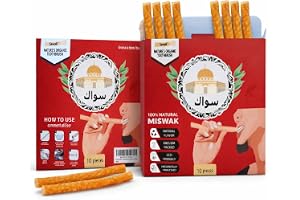 Miswak pinnar för tänder | Sewak naturlig tandborste
