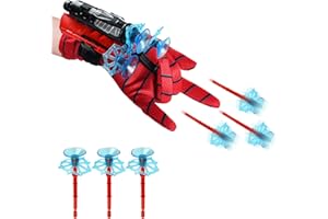 FXFOOT Launcher Handschuh, Handschuhe, Shooter Kinder Launcher Handgelenk Spielzeug Set, Handschuhe Cosplay Handschuh Lustiges Lernspielzeug für Kinder (Size C)