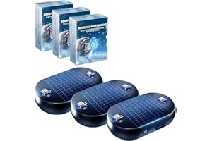 BAFANGLAIUK 3 Stück Auto Enteiser Elektrisch, 2026 Neu Elektromagnetischer Auto-Enteiser, Scheibenenteiser Auto Enteiser Elektromagnetisch, Tragbarer Autoentfroster Frostschutz, Windschutzscheiben Defroster