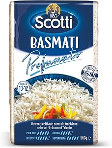 Riso Scotti - Basmati Profumato - Riso Basmati Pronto in 10' - 500 gr