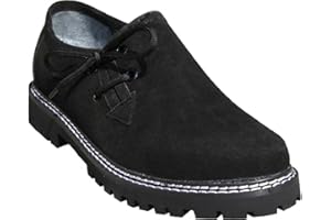 German Wear Trachtenschuhe Haferlschuhe Herren Lederschuhe Braun, Schwarz & Kastanienbraun