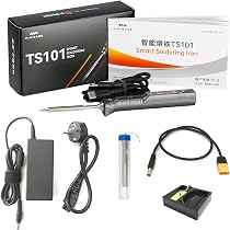 Mworld2 Lötspitzen-Set Für TS100 Lötkolben - 7 Verschiedene Spitzen Aus Edelstahl & Kupfer, Einfach Zu Wechseln