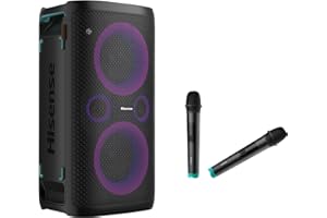 Hisense Party Rocker One Plus Głośnik, Czarny, 300 Watt