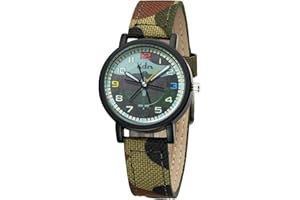 KDM Orologio Bambino Sportivo Analogico Quarzo Impermeabile Orologio da Polso per Ragazzi Ragazze Insegnante l'Apprendimento del Tempo Orologi Educativo Bambino Luminosi, Regalo Bambino 3-12 Anni