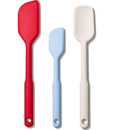 Tovolo Flex-Core Silikonlöffel – Perfekt Zum Rühren, Schaben & Servieren Mit Ergonomischem Griff